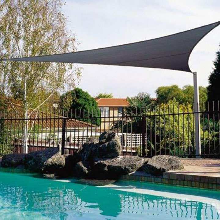 Εξωτερικό HDPE Sun Shade Net Shade Sail