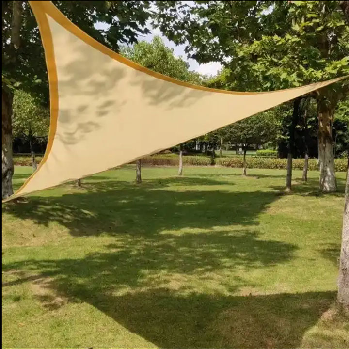 Τριγωνικό Hdpe Sun Shade Net Shade Sail